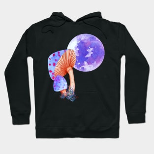 Mushroom Moon magic Hoodie